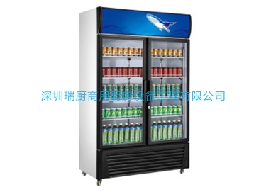 雙門(mén)飲料展示柜
