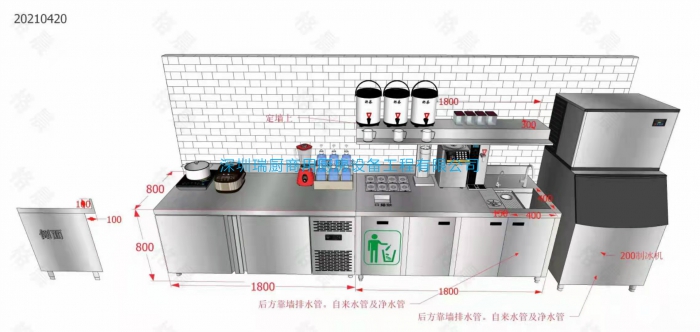 開(kāi)一家奶茶店需要的小件主要有哪些？